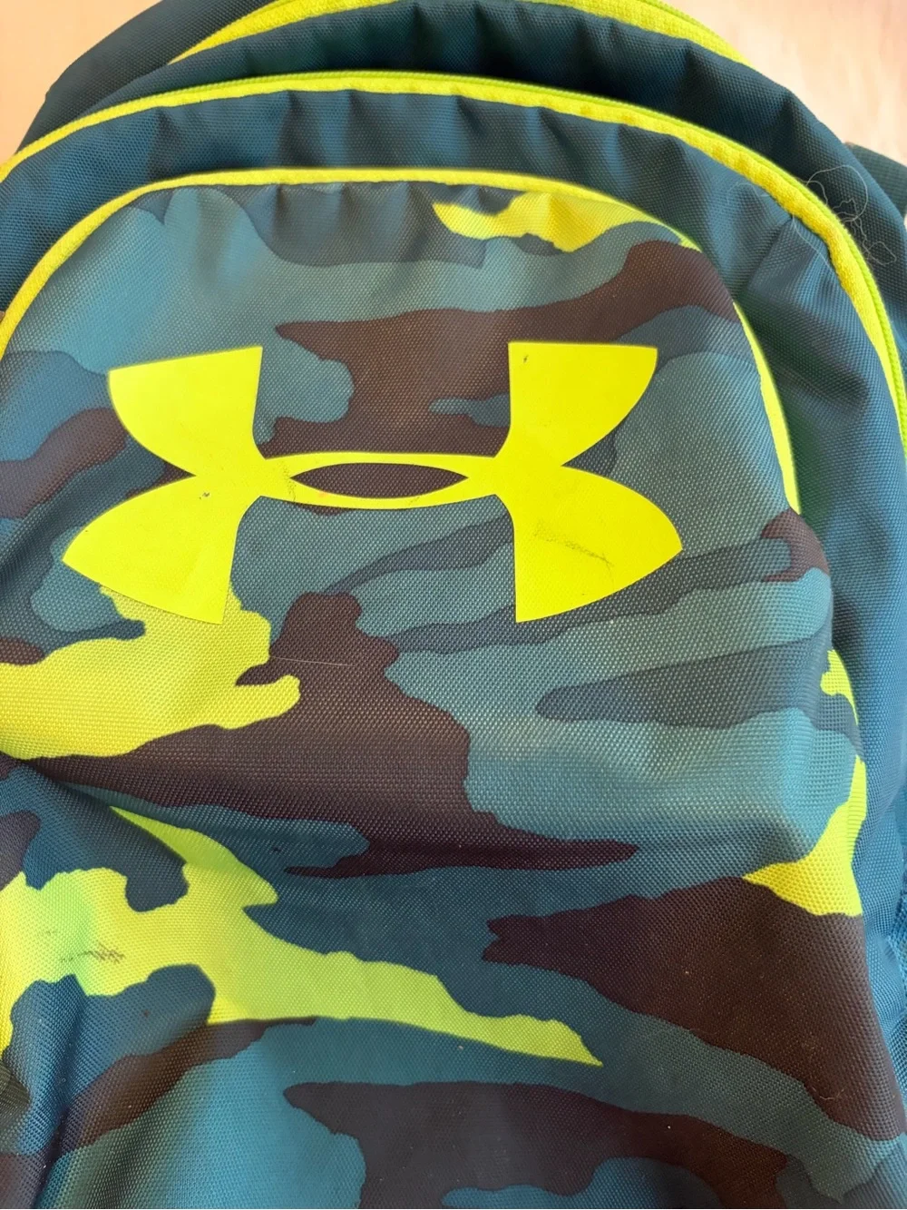 Under Armour Blue Camo Backpack